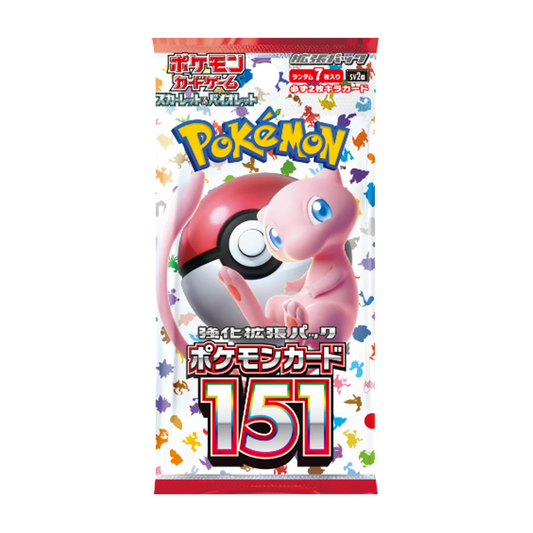 Pokémon TCG: Scarlet & Violet-151 Single Booster Pack - Japanese